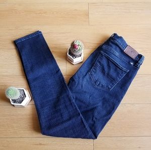 LUCKY BRAND | mid rise skinny jeans medium wash